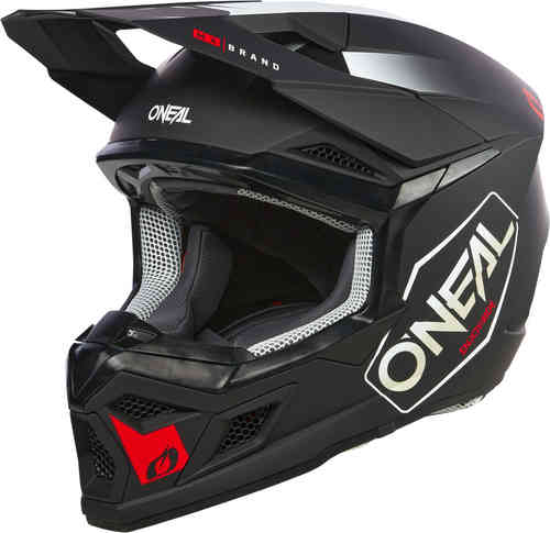 ＼全品1000円ｸｰﾎﾝ★4/17（金)限定／Oneal オニール 3SRS Hexx Black/White/Red Motocross Helmet　ヘルメット オフロード モトクロスヘルメット ライダー バイク かっこいい おすすめ (AMACLUB)