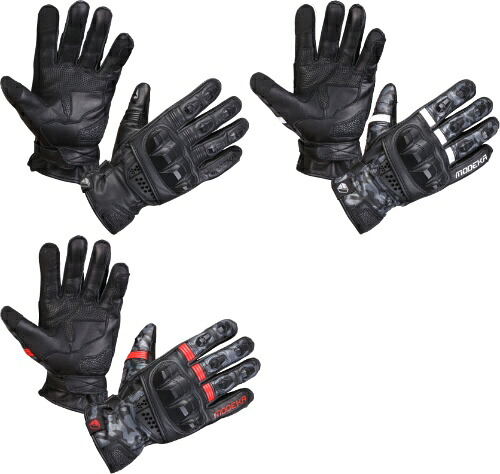 ＼全品P5倍★4/20（月)限定／Modeka モデカ Valyant Motorcycle Gloves ライディンググローブ バイクグローブ 手袋 ライダー バイク レーシング ツーリング にも タッチスクリーン おすすめ (AMACLUB) 17,856円
