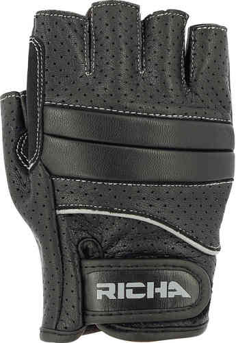 ＼全品1500円ｸｰﾎﾝ★4/16（木)限定／Richa Mitaine perforated Motorcycle Gloves ライディンググローブ バイクグローブ 手袋 指なし 夏用 ライダー バイク オートバイ レーシング ツーリングにも おすすめ (AMACLUB)