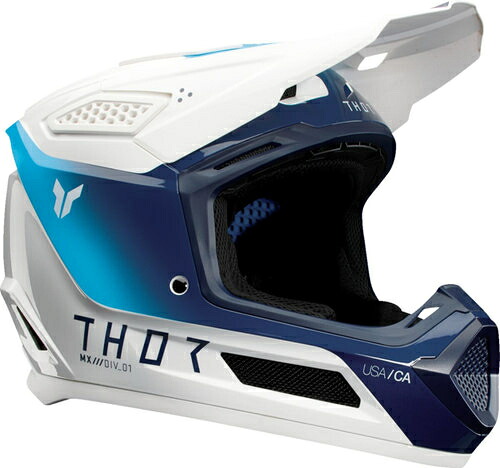 Thor ソアー Fleet Storm Motocross Helmet モトクロスヘルメット オフロードヘルメット ライダー バイク かっこいい おすすめ (AMACLUB)