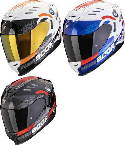 ＼全品1500円ｸｰﾎﾝ★4/9（木)限定／Scorpion スコーピオン Exo-520 Evo Air Titan Helmet フルフェイスヘルメット サンバイザー ライダー バイク レーシング ツーリングにも かっこいい おすすめ (AMACLUB)