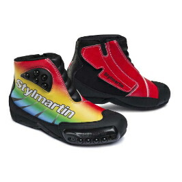 ＼全品1500円ｸｰﾎﾝ★4/16（木)限定／【子供用】Stylmartin スティルマーチン Speed Evo Jr Motorcycle Boots 子供用 ジュニア レーシングブーツ ライディングシューズ バイクブーツ ライダー バイク ツーリングにも かっこいい おすすめ (AMACLUB)