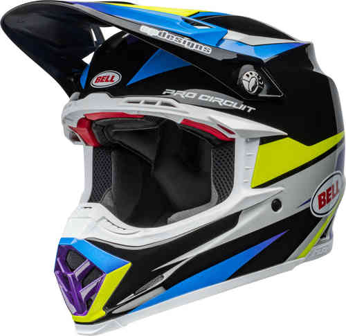 ＼全品1500円ｸｰﾎﾝ★4/16（木)限定／Bell ベル Moto-9S Flex Pro Circuit 24 Motocross Helmet ヘルメット オフロード モトクロスヘルメット ライダー バイク かっこいい おすすめ (AMACLUB)
