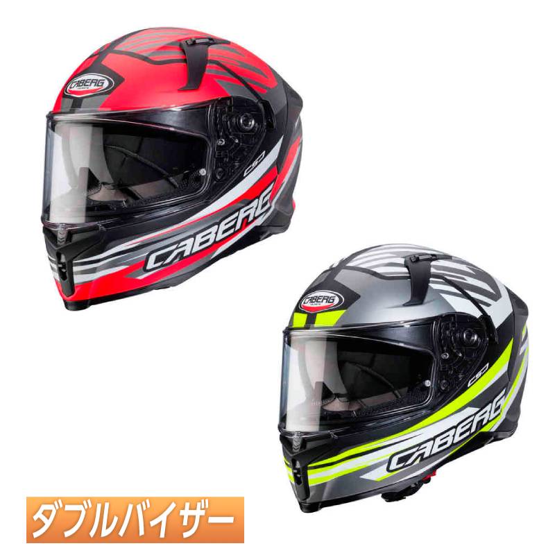 ＼全品1000円ｸｰﾎﾝ★4/17（金)限定／【ダブルバイザー】Caberg カバーグ Avalon X Kira フルフェイスヘルメット サンバイザー ライダー バイク オンロード ストリート レーシング ツーリングにも かっこいい おすすめ (AMACLUB)