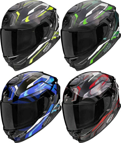 ＼全品1000円ｸｰﾎﾝ★4/17（金)限定／Scorpion スコーピオン EXO-GT SP Air Augusta Helmet フルフェイスヘルメット ライダー バイク オートバイ ツーリングにも かっこいい おすすめ (AMACLUB)