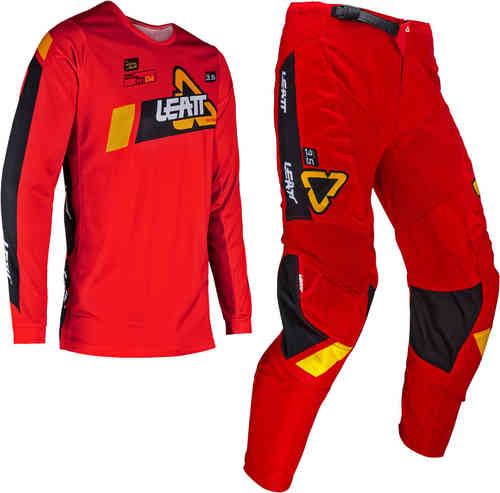 ＼全品1000円ｸｰﾎﾝ★4/17（金)限定／【3XLまで】Leatt リアット 3.5 Ride 2024 Motocross Jersey and Pants Set ジャージ パンツ 上下セット オフロードウェア モトクロスウェア かっこいい 大きいサイズあり おすすめ (AMACLUB)