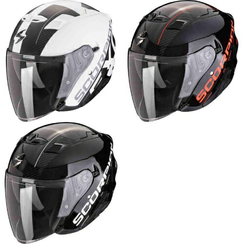 ＼全品1500円ｸｰﾎﾝ+P10倍★4/10（金)限定／Scorpion スコーピオン Exo-230 QR Jet Helmet ジェットヘルメット ライダー バイク オートバイ レーシング ツーリングにも かっこいい おすすめ (AMACLUB)