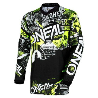 \全品1000円クーホン★4/11(土)限定/Oneal オニール ElemmenAttack Long Sleeve T-Shirt ロングスリーブ Tシャツ モトクロスジャージ オフロードジャージ バイクウェア ライダー バイク ツーリングにも かっこいい おすすめ (AMACLUB)