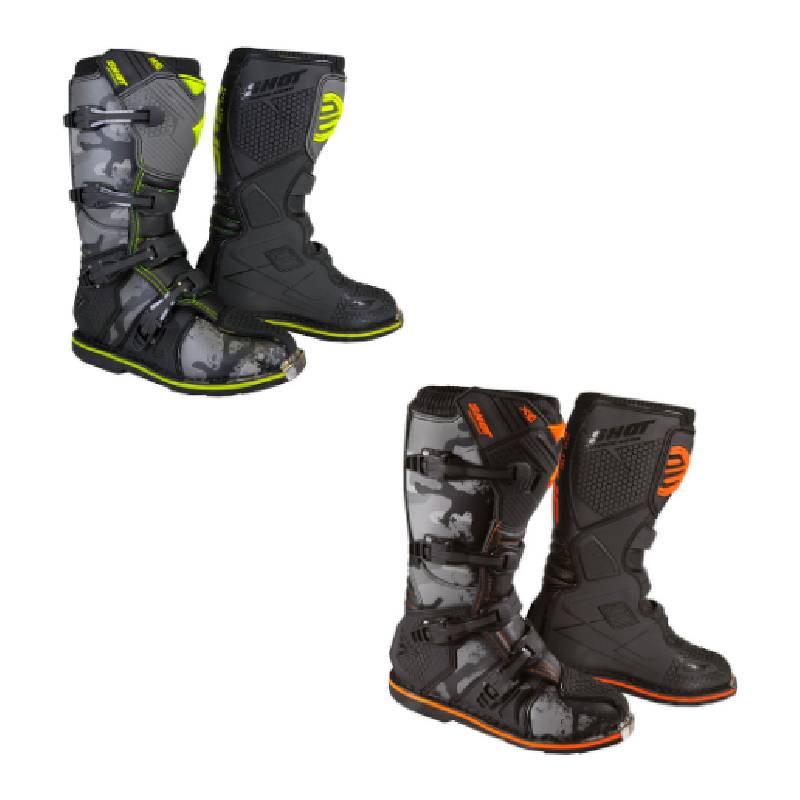 \全品1500円クーホン★4/16(木)限定/Shot Race Gear ショット レース ギア X10 2.0 Camo Motocross Boots モトクロスブーツ オフロードブーツ ライダー バイク かっこいい おすすめ (AMACLUB)