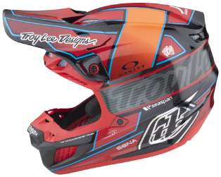 名入れ無料 Troy Lee Designs トロイリーデザイン Se5 Carbon Team Helmet オフロードヘルメット モトクロス ヘルメット ライダー バイク かっこいい おすすめ Amaclub Fucoa Cl