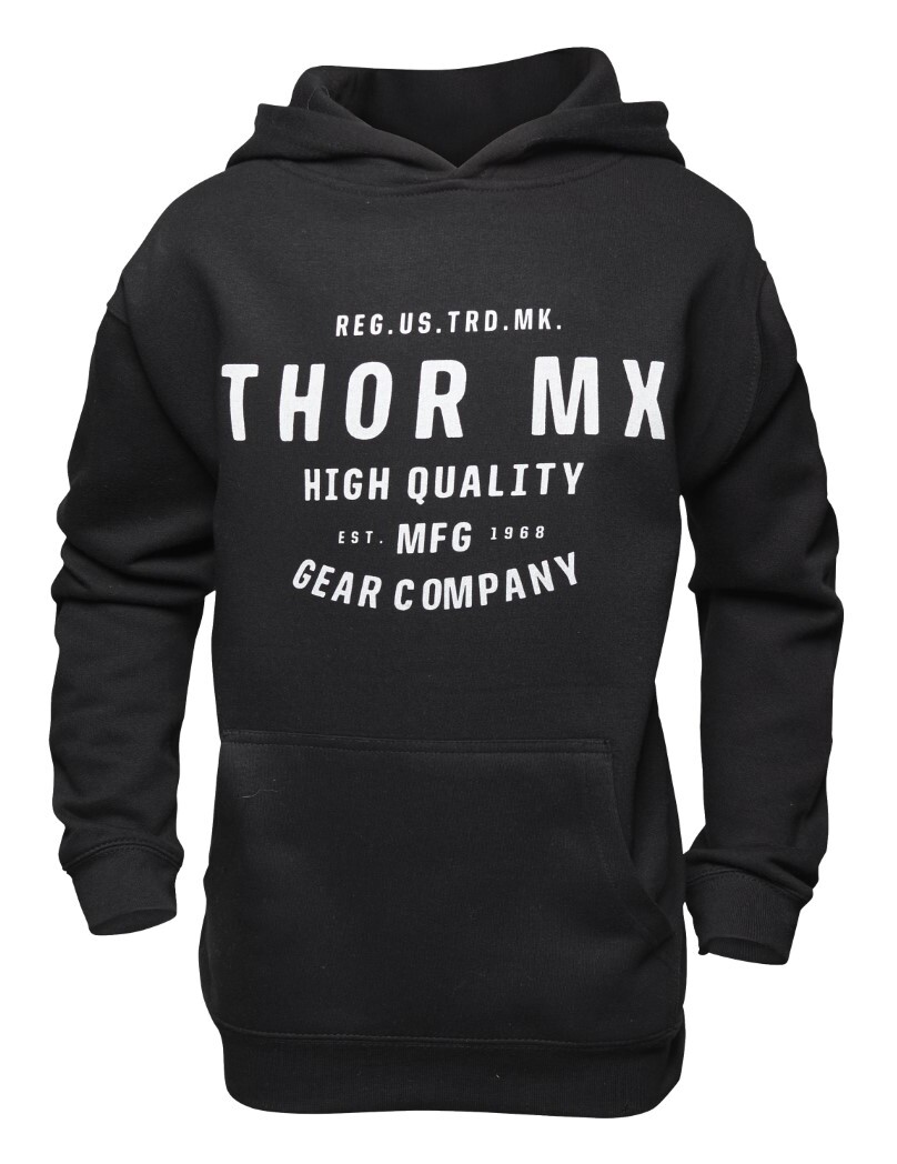 ＼全品P5倍★4/20（月)限定／【子供用】Thor ソアー Crafted Youth Hood 子供用 ユース ライディングジャケット カジュアルプルオーバー フーディ バイクウェア オートバイ バイク ツーリング カジュアル アウトドア にも かっこいい (AMACLUB)