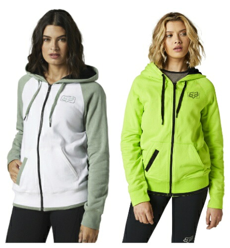 ＼全品P5倍★4/20（月)限定／【女性用】Fox Racing フォックス Mirer Sasquatch Women's Zip Hoody ライディングジャケット カジュアルプルオーバー ジップアップ フーディ バイク ツーリング カジュアル アウトドア にも (AMACLUB) 19,460円