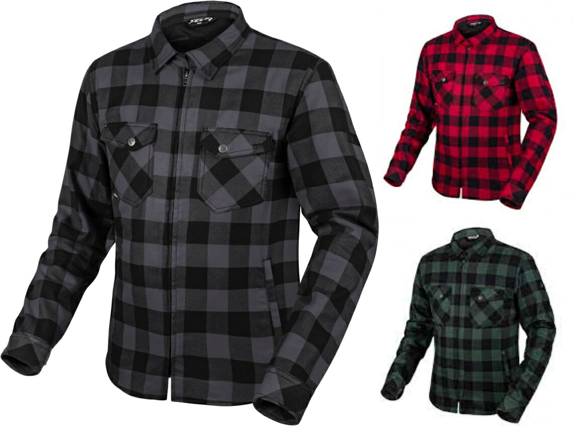 【4XLまで】Seca Marshal II Motorcycle Shirt モーターサイクルシャツ バイクウェア ライダー バイク オートバイ ツーリング エンデューロ バギー にも おすすめ (AMACLUB)