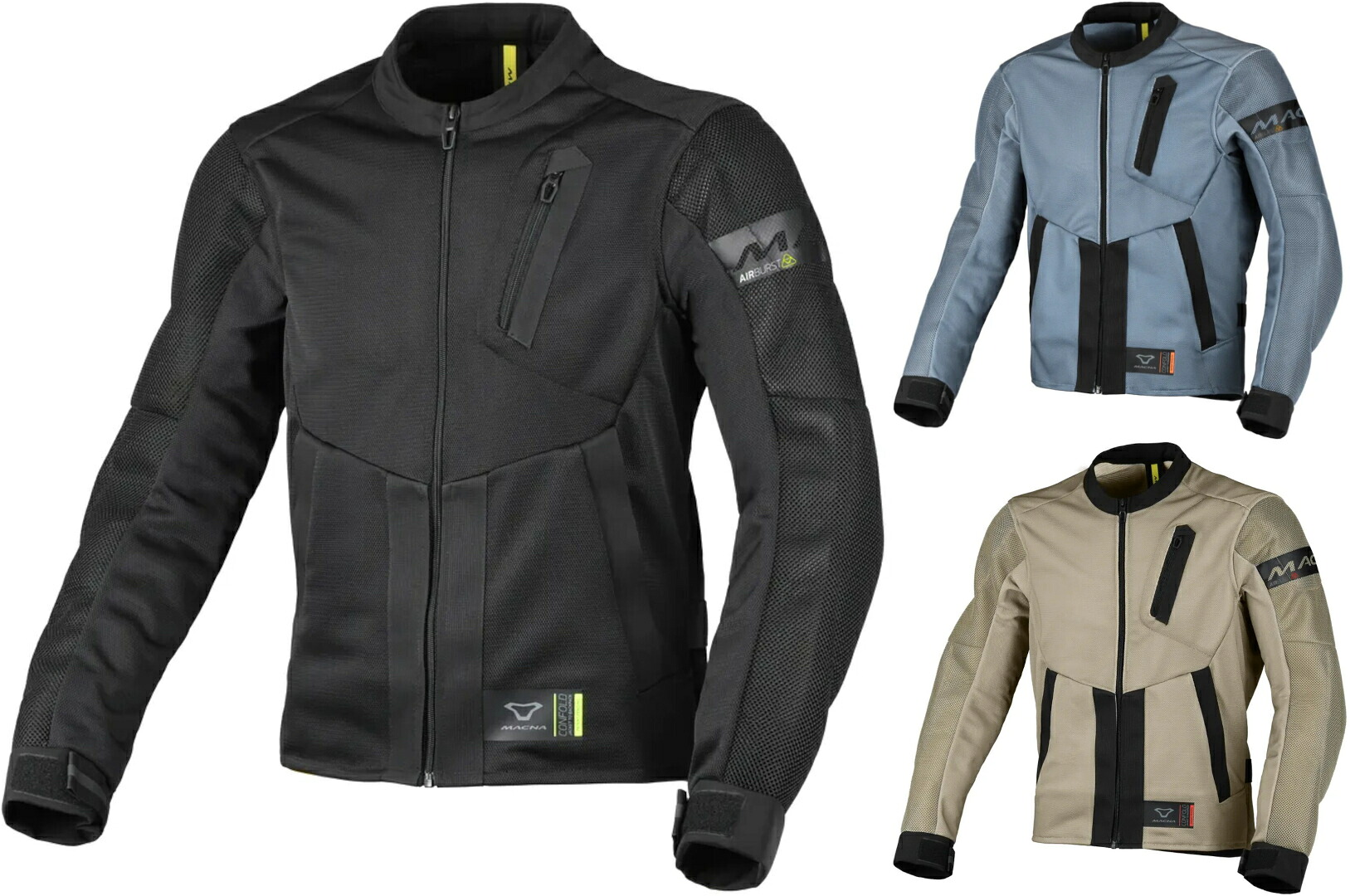 【5XLまで】Macna マクナ Torido Motorcycle Textile Jacket ライディングジャケット バイクウェア ライダー バイク オートバイ ツーリング エンデューロ 街乗り にも おすすめ (AMACLUB)