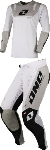One Industries X-197 White Out Motocross Jersey モトクロスジャージ オフロードジャージ 上下セット ライダー バイク おすすめ (AMACLUB)