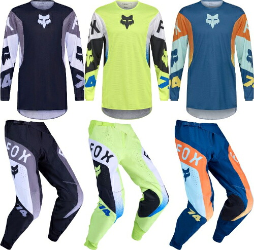 FOX フォックス 360 Tine Motocross Jersey モトクロスジャージ オフロードジャージ 上下セット ライダー バイク おすすめ (AMACLUB)｜AMACLUB（レアブランド 専門店）
