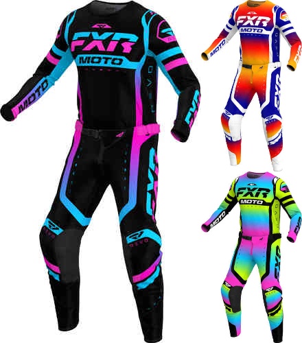 ＼全品1000円ｸｰﾎﾝ+P5倍★4/18（土)限定／【子供用】FXR エフエックスアール Revo Pro LE Youth Motocross Jersey 子供用 ユース モトクロス オフロード ジャージ&パンツ 上下セット バイク ライダー かっこいい おすすめ (AMACLUB)