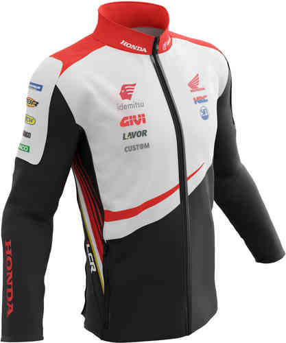 ＼全品2000円ｸｰﾎﾝ+P5倍★4/15（水)限定／Ixon イクソン Honda LCR GP Replica Zip Sweatshirt ジップ スウェットシャツ バイクウェア ライダー ツーリング サイクリング アウトドア カジュアル にも おすすめ (AMACLUB)