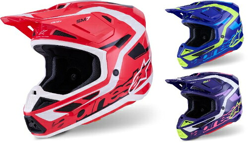 Alpinestars アルパインスター S-M7 Deed Motocross Helmet モトクロスヘルメット オフロード ライダー バイク かっこいい おすすめ (AMACLUB)