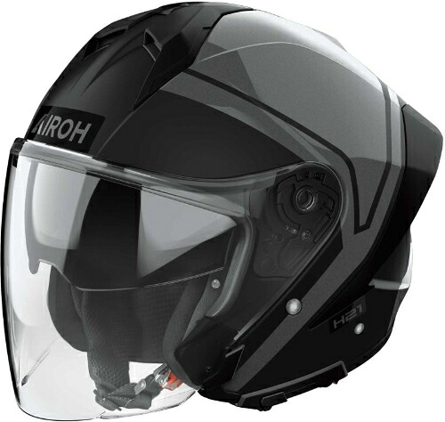 【3XLまで】AIROH アイロー H 21 SQUARE JET HELMET ジェットヘルメット オープンフェイス ライダー バイク オンロード バイク オートバイ ツーリング 街乗り にも 大きいサイズあり おすすめ (AMACLUB)｜AMACLUB（レアブランド 専門店）