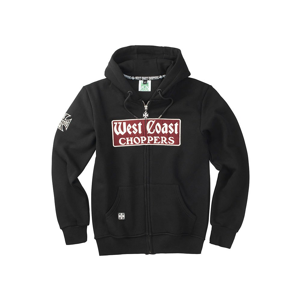 ＼全品1500円ｸｰﾎﾝ★7/22（水)限定／West Coast Choppers Coast Choppers Riders Full Zip Sweatshirt ライディングジャケット ジップアップ バイクウェア ライダー バイク レーシング ツーリング カジュアル にも (AMACLUB)｜AMACLUB（レアブランド 専門店）