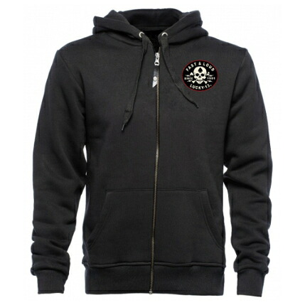 ＼全品1500円ｸｰﾎﾝ★7/24（金)限定／Lucky 13 Fast And Loud Full Zip Sweatshirt スウェットシャツ ライディングジャケット バイクウェア ライダー バイク ツーリング カジュアル アウトドア にも 大きいサイズあり(AMACLUB)｜AMACLUB（レアブランド 専門店） 19,564円