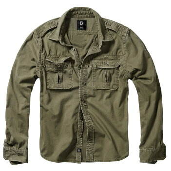 ＼全品1000円ｸｰﾎﾝ★4/7（火)限定／【7XLまで】Brandit Vintage Long Sleeve Shirt カジュアルシャツ 長袖シャツ ライディングジャケット バイクウェア ライダー バイク ツーリング カジュアル アウトドア にも 大きいサイズあり(AMACLUB) 14,768円