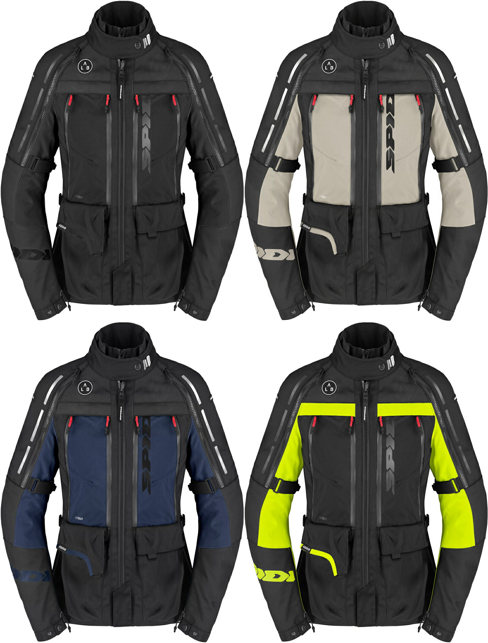 SPIDI 　バイクジャケット ライトグレー SPIDIオンラインストア｜スピーディー日本総輸入代理店