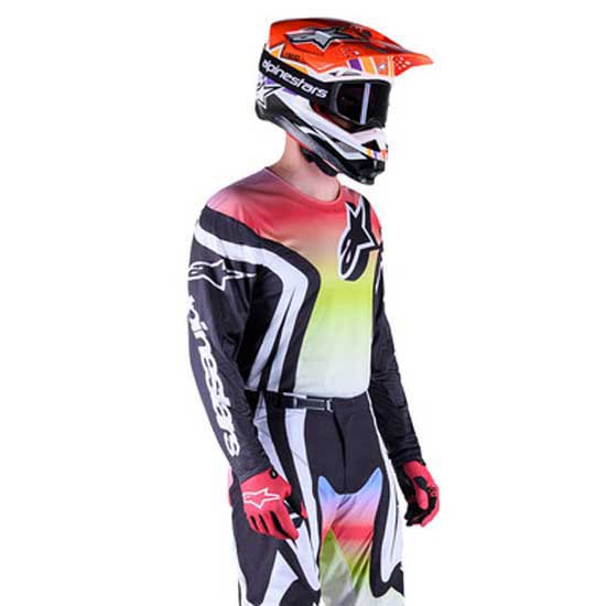 ＼全品2000円ｸｰﾎﾝ+P5倍★4/15（水)限定／Alpinestars アルパインスター Racer Semi オフロードウェア モトクロス ジャージ&パンツ 上下セット バイク ライダー かっこいい おすすめ (AMACLUB)