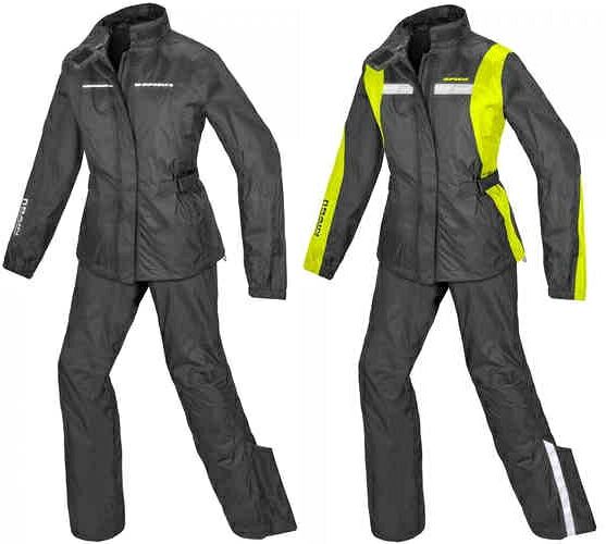 ＼全品1500円ｸｰﾎﾝ★4/16（木)限定／【防水】Spidi スピーディー Touring Rain Kit Two Piece Ladies Motorcycle Rain Suit レインスーツ レインウェア バイクウェア ライダー バイク ツーリングにも おすすめ (AMACLUB)