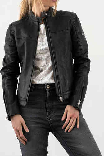 ＼全品2000円ｸｰﾎﾝ+P5倍★4/15（水)限定／【女性用】Rokker ロッカー Ginger Ladies Motorcycle Leather Jacket レディース レザージャケット ライディングジャケット バイクウェア ライダー バイク ツーリングにも おすすめ (AMACLUB)