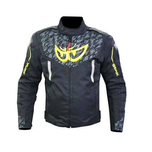 Berik ベリック NJ-203302-BK Racing Jacket ライディングジャケット バイクウェア オートバイ バイク レーシング ツーリング にも おすすめ (AMACLUB)