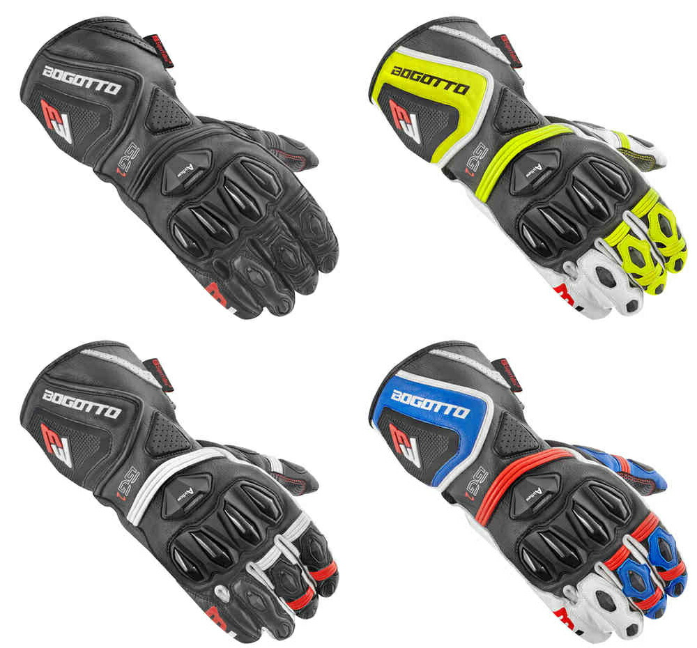 ＼全品P5倍★4/20（月)限定／【3XLまで】Bogotto ボガット Monza perforated Motorcycle Gloves オートバイグローブ ライディンググローブ ライダー バイク オートバイ レーシング ツーリングにも かっこいい おすすめ (AMACLUB)