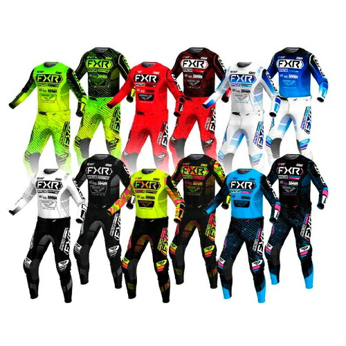 ＼全品1000円ｸｰﾎﾝ★7/28（火)限定／FXR エフエックスアール Podium 2025 Motocross Jersey モトクロス オフロード ジャージ&パンツ 上下セット バイク ライダー かっこいい 大きいサイズあり おすすめ (AMACLUB)｜AMACLUB（レアブランド 専門店）