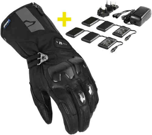 ＼全品2000円ｸｰﾎﾝ+P5倍★4/15（水)限定／Macna マクナ Progress 2.0 RTX DL heatable WP Motorcycle Gloves Kit 加熱防水バイクグローブキット ライダー バイク オートバイ レーシング ツーリング 街乗り にも おすすめ (AMACLUB)