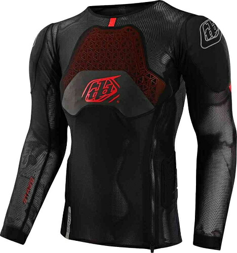 ＼全品P3倍★4/21（火)限定／TROY LEE DESIGNS Stage Ghost D3O Baselayer Long Sleeve Protector Shirt プロテクターシャツ 上半身保護 ベースレイヤー オフロード モトクロス バイク おすすめ (AMACLUB)