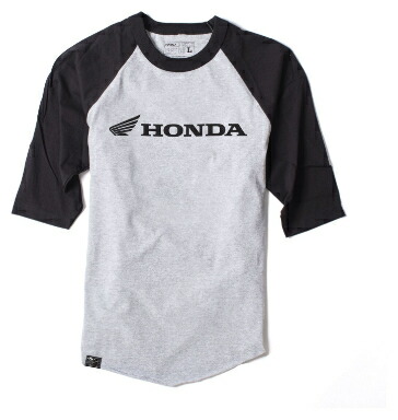 \全品P5倍★4/20(月)限定/Factory ファクトリーエフェックス Effex Honda Baseball T-Shirt Tシャツ ライディングシャツ 半袖シャツ バイクウェア ライダー バイク カジュアル アウトドア レジャー サイクリング にも おすすめ (AMACLUB)