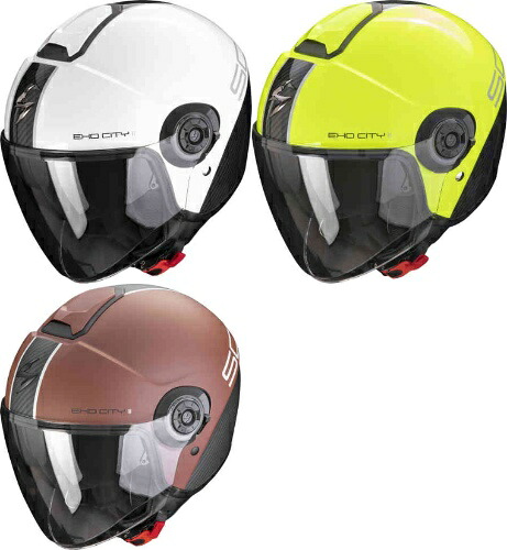 \全品2000円クーホン★7/23(木)限定/Scorpion スコーピオン Exo-City II Carbo Jet Helmet ジェットヘルメット ライダー バイク レーシング ツーリングにも かっこいい おすすめ (AMACLUB)|AMACLUB(レアブランド 専門店)