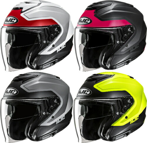 HJC エイチジェイシー i31 Tevis Jet Helmet ジェットヘルメット オープンフェイス サンバイザー ライダー バイク オートバイ ツーリング 街乗り にも かっこいい おすすめ (AMACLUB)