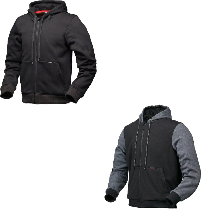 【5XLまで】Modeka モデカ Jamey Motorcycle Zip Hoodie ジップパーカー バイクウェア フーディー ライダー バイク オートバイ ツーリング 街乗り にも おすすめ (AMACLUB)｜AMACLUB（レアブランド 専門店）