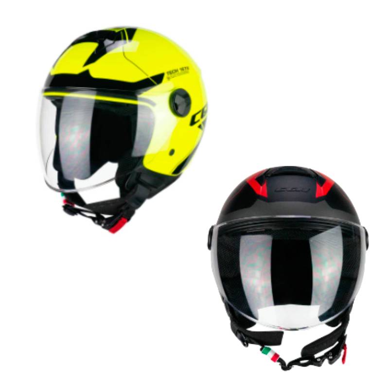 ＼全品P5倍★4/20（月)限定／Cgm 167X Flo Tech Open Face Helmet オープンフェイスヘルメット ジェットヘルメット ライダー バイク ツーリングにも かっこいい おすすめ (AMACLUB)