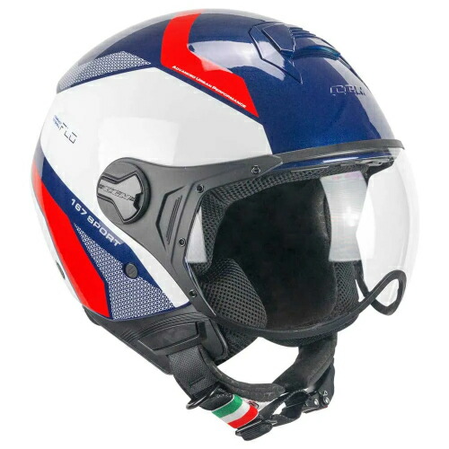 Cgm 167 Flo Sport Sagomata open face helmet オープンフェイスヘルメット ジェットヘルメット ライダー バイク オートバイ ツーリング 街乗り にも おすすめ (AMACLUB) 22,578円