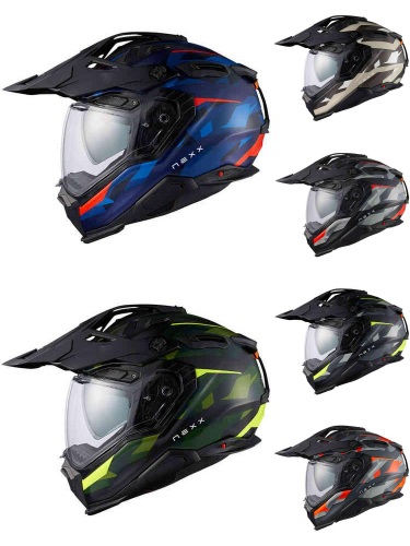 \全品P3倍★4/21(火)限定/【ダブルバイザー】【3XLまで】Nexx ネックス X.WED 3 Trailmania Motocross Helmet シールド付きヘルメット オフロード モトクロスヘルメット ライダー バイク ツーリングにも おすすめ (AMACLUB)