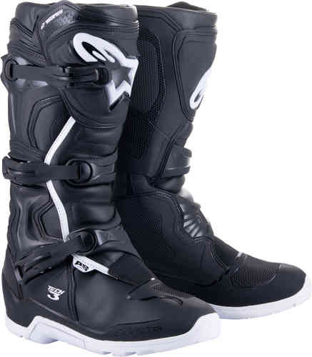 Alpinestars オフロードブーツ 黒/白/黄 アルパインスターズ バイク用 オフロードブーツ｜バイクウェア