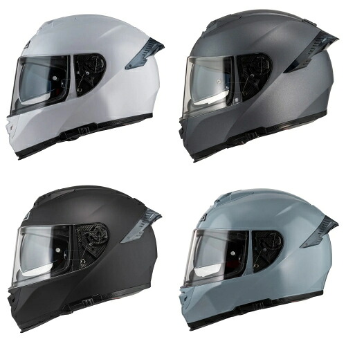 Nzi Eurus 4 Stream Duo full face helmet フルフェイスヘルメット ライダー オンロード バイク オートバイ レーシング ツーリング 街乗り にも おすすめ (AMACLUB)