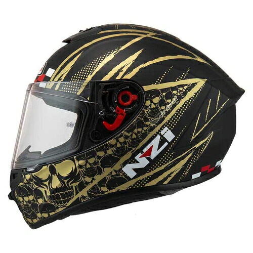 Nzi Trendy 2 Flag full face helmet フルフェイスヘルメット ライダー オンロード バイク オートバイ レーシング ツーリング 街乗り にも おすすめ (AMACLUB)｜AMACLUB（レアブランド 専門店） 22,176円