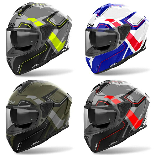 Airoh アイロー Spark 2 Dart full face helmet フルフェイスヘルメット オンロード バイク オートバイ レーシング ツーリング 街乗り にも かっこいい おすすめ (AMACLUB)