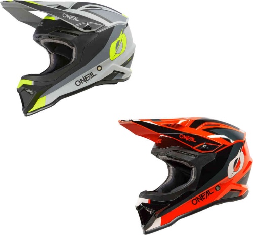 ＼全品P5倍★4/20（月)限定／【子供用】Oneal オニール 1 SRS Stream Kids Motocross Helmet 子供用 キッズ モトクロスヘルメット ヘルメット オフロード ライダー バイク かっこいい おすすめ (AMACLUB)