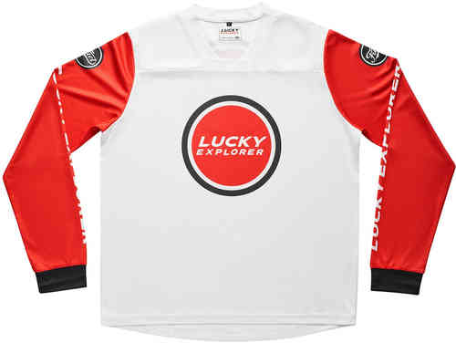 ＼全品1000円ｸｰﾎﾝ+P5倍★4/18（土)限定／【3XLまで】Fuel Endurage Lucky Explorer Motocross Jersey モトクロスジャージ 長袖ジャージ バイクウェア ライダー バイク ツーリング オフロード モトクロス にも 大きいサイズあり おすすめ (AMACLUB)
