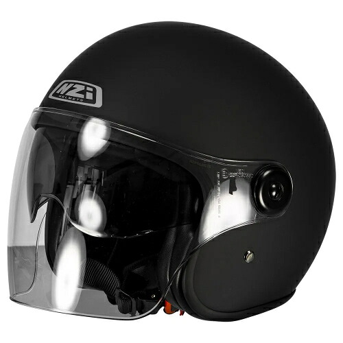 Nzi Ville open face helmet ジェットヘルメット オープンフェイス ライダー バイク オートバイ ツーリング スクーター 街乗り にも おすすめ (AMACLUB)